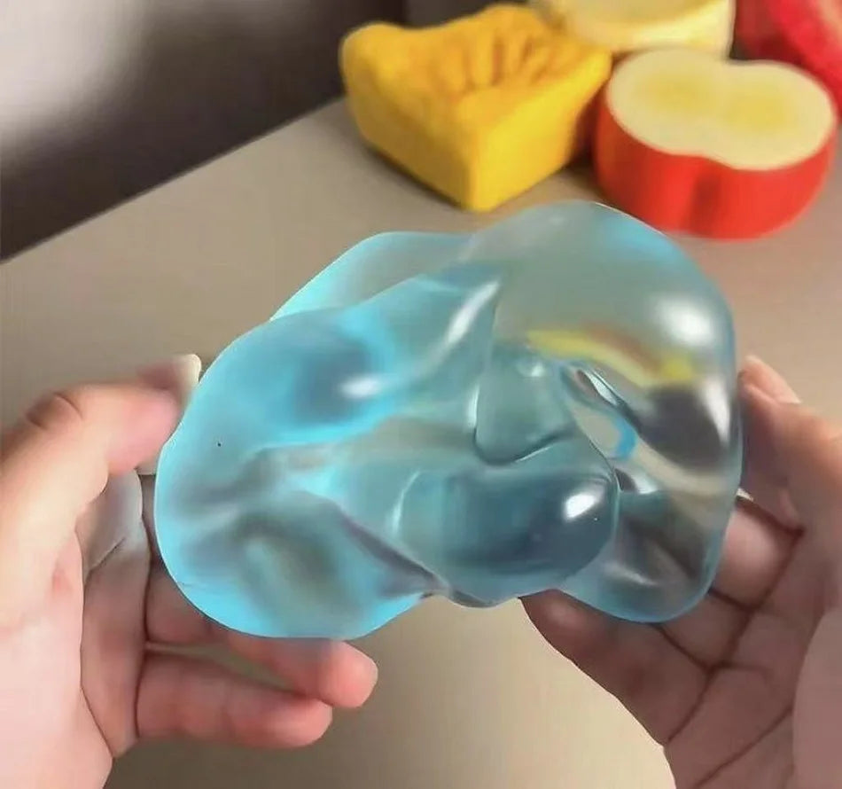 Green Apple Squishy Stress Ball – Slow Rise Fidget Toy for ADHD & Anxiety