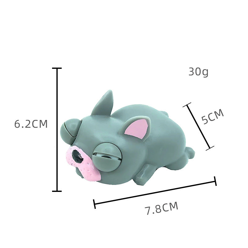 Sleepy Dog Squishy Squeeze Toy