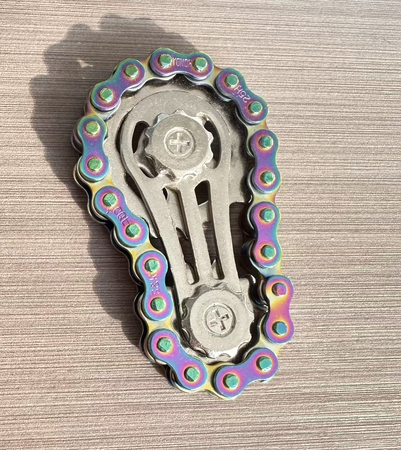 Colorful Chain Fidget Spinner