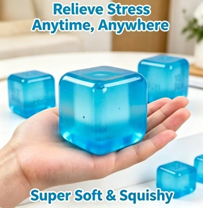 Squishy Cube Sensory Squeeze Toy