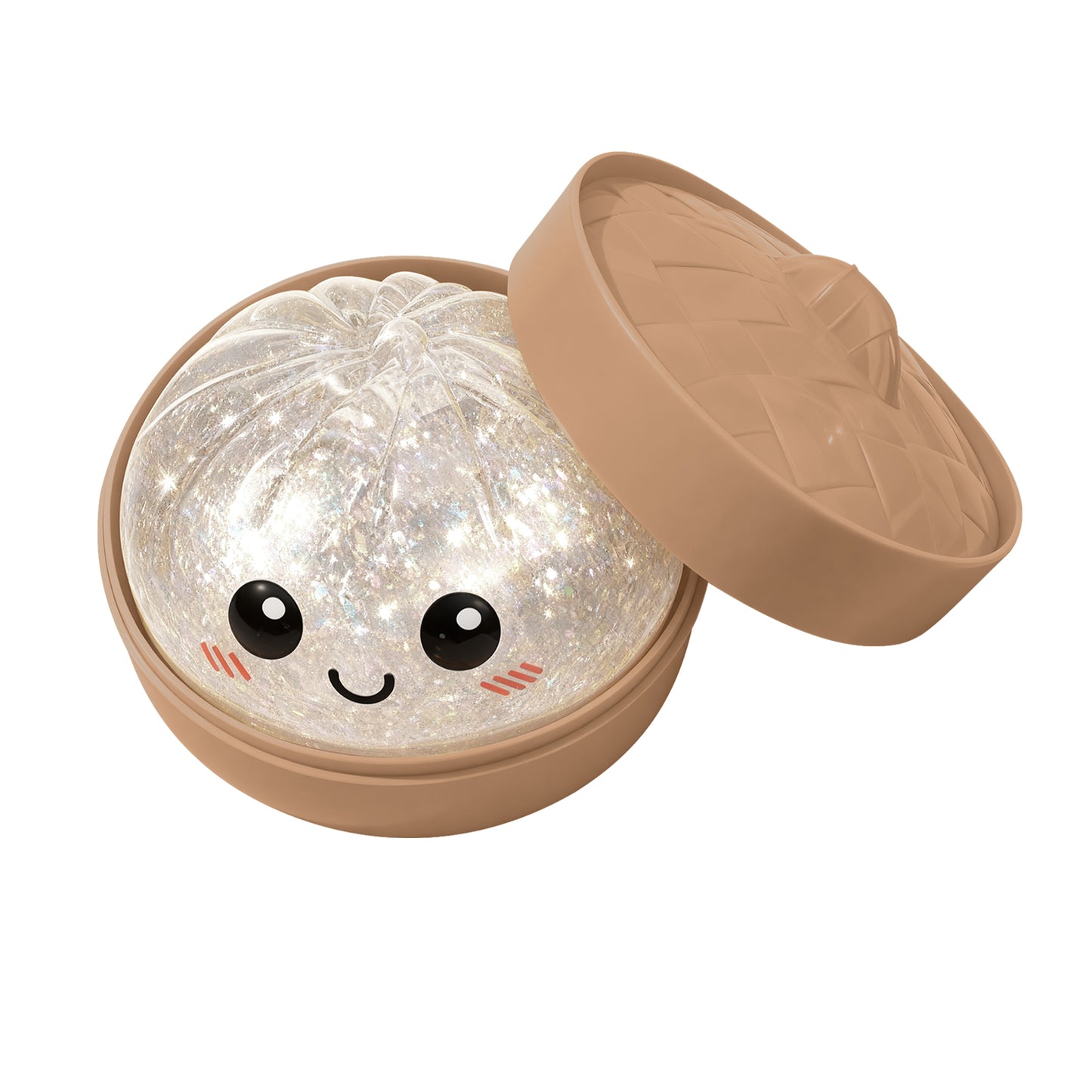 Glitter Steamed-Bun Slow-Rising Squishy