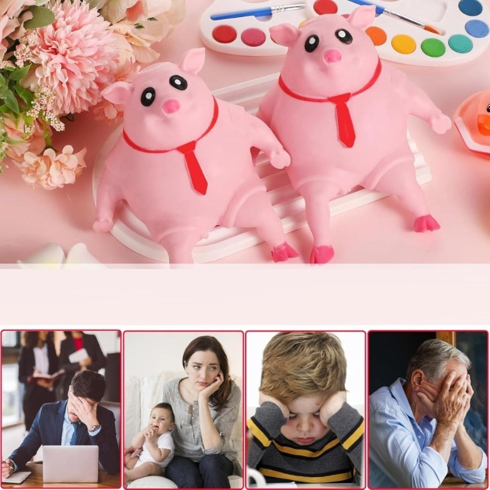 VaultBlobs Pink Piggy Stress Ball