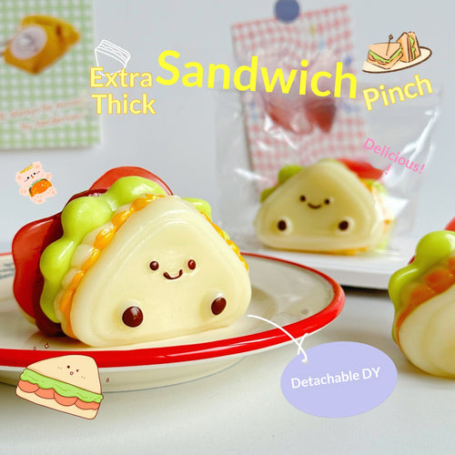 VaultBlobs Kawaii Sandwich Squish — Stackable Layers