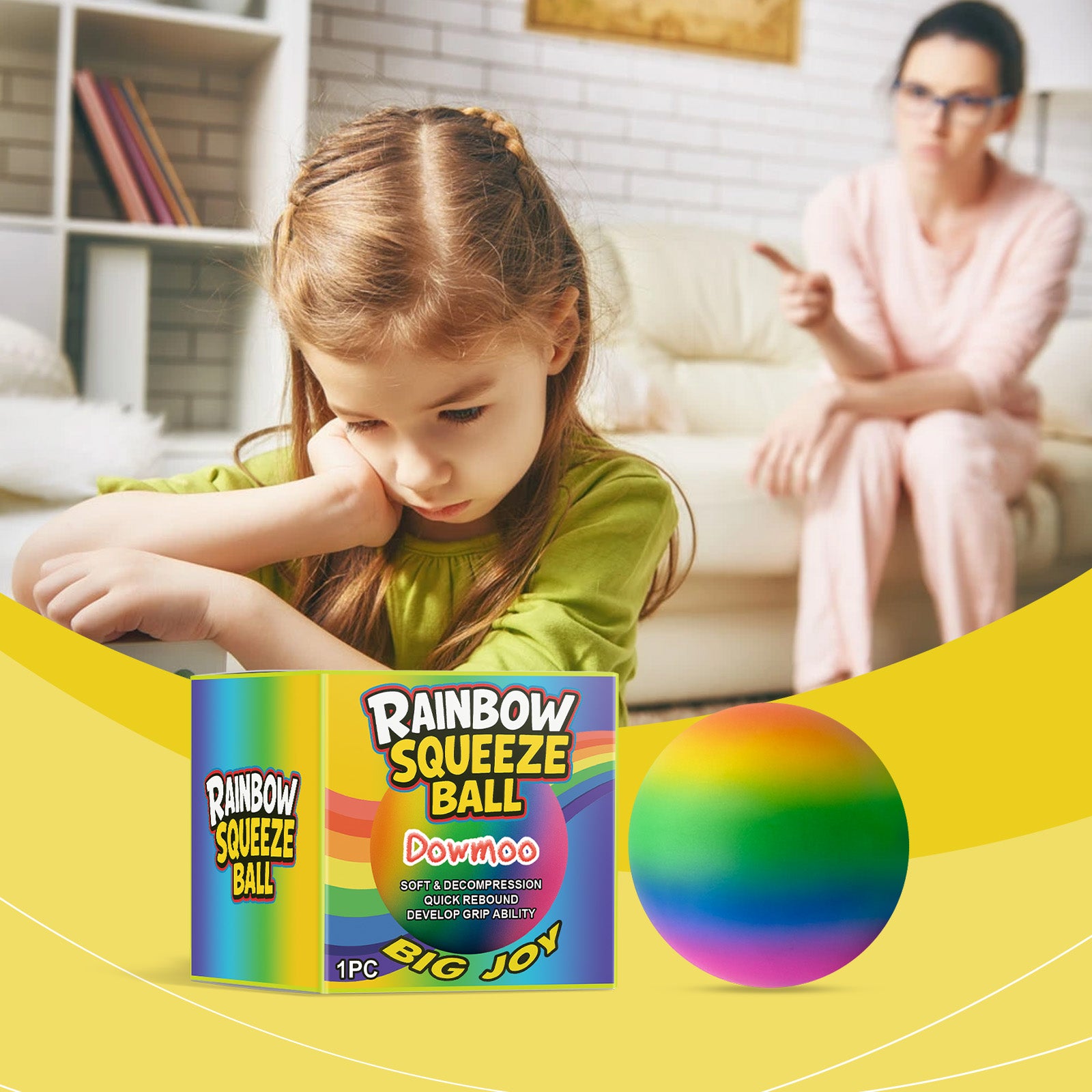 Rainbow Squeeze Stress Ball