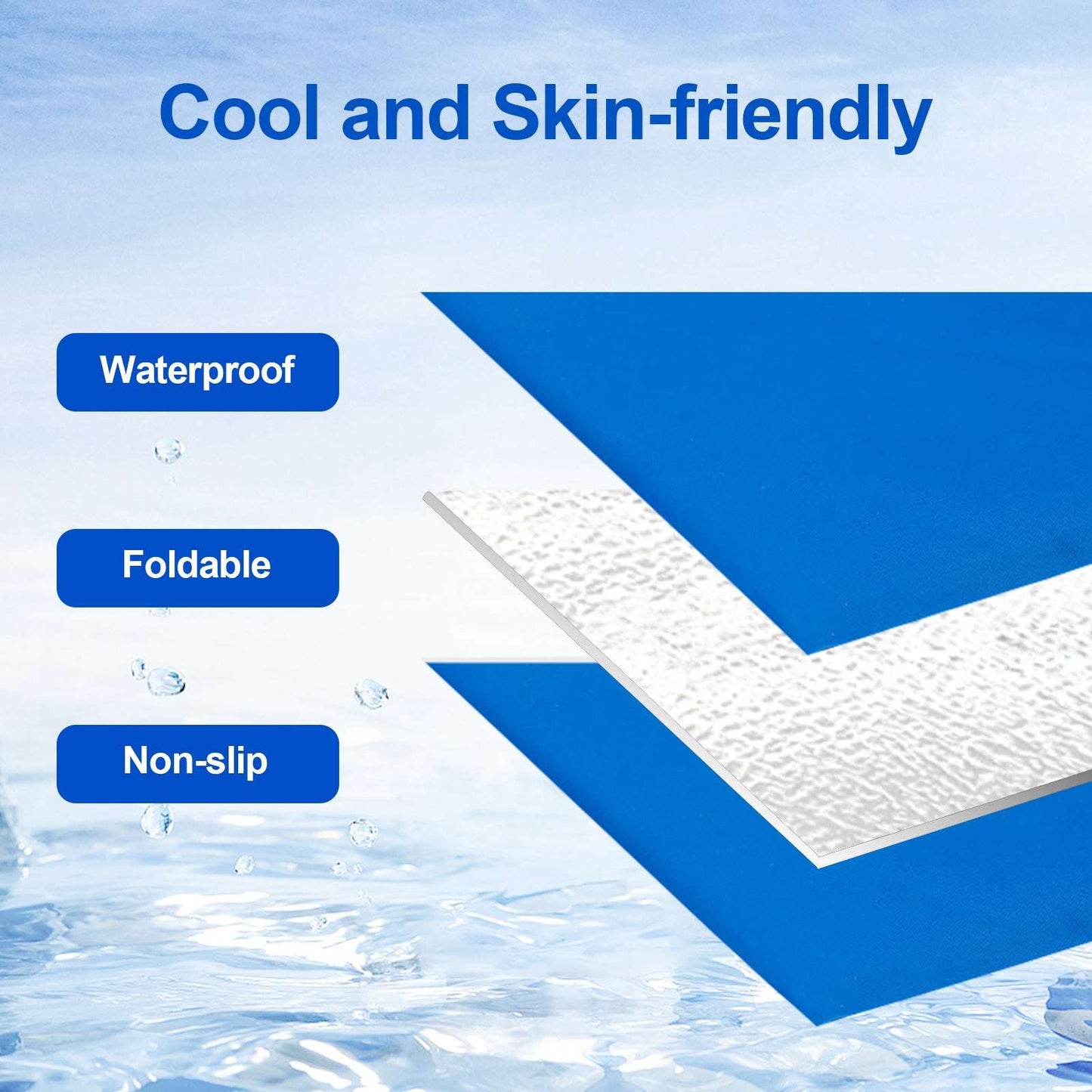 ChillPad™ Pet Cooling Mat 🐾❄️ — Pressure-Activated Gel, No Water Needed
