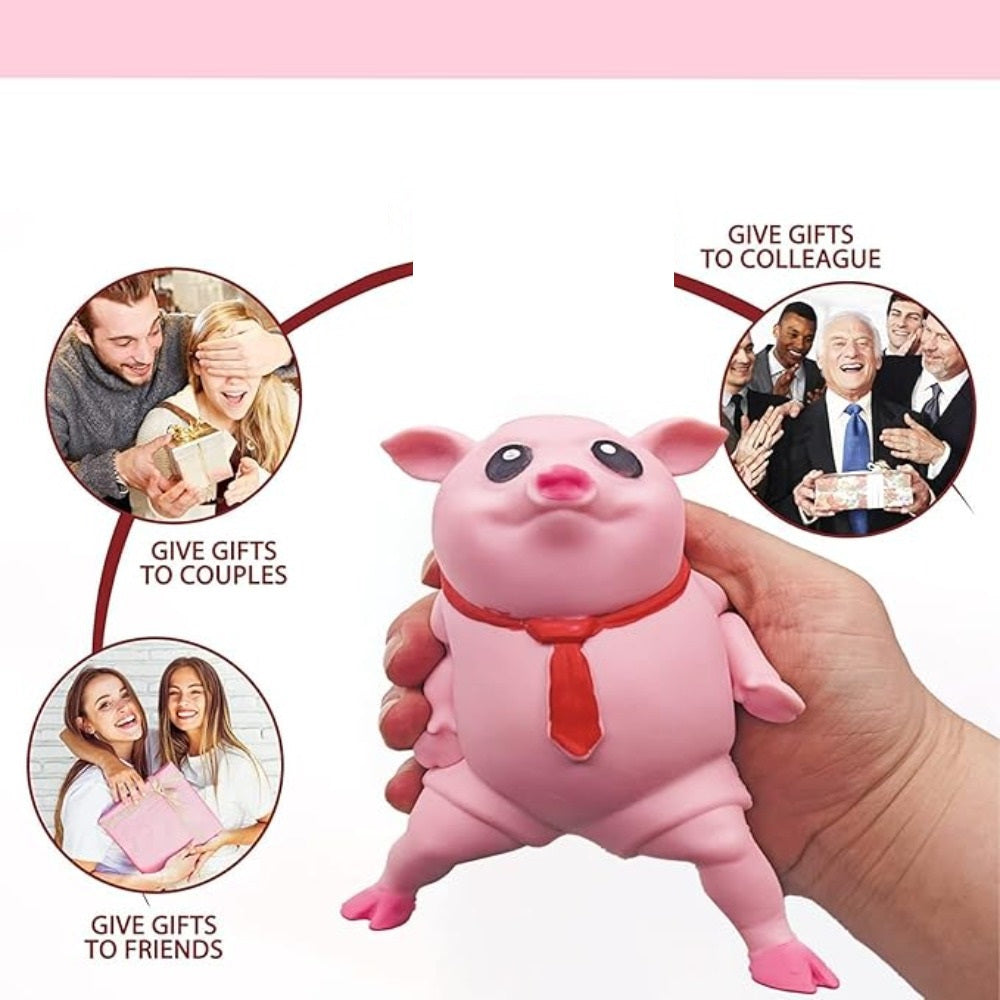 VaultBlobs Pink Piggy Stress Ball
