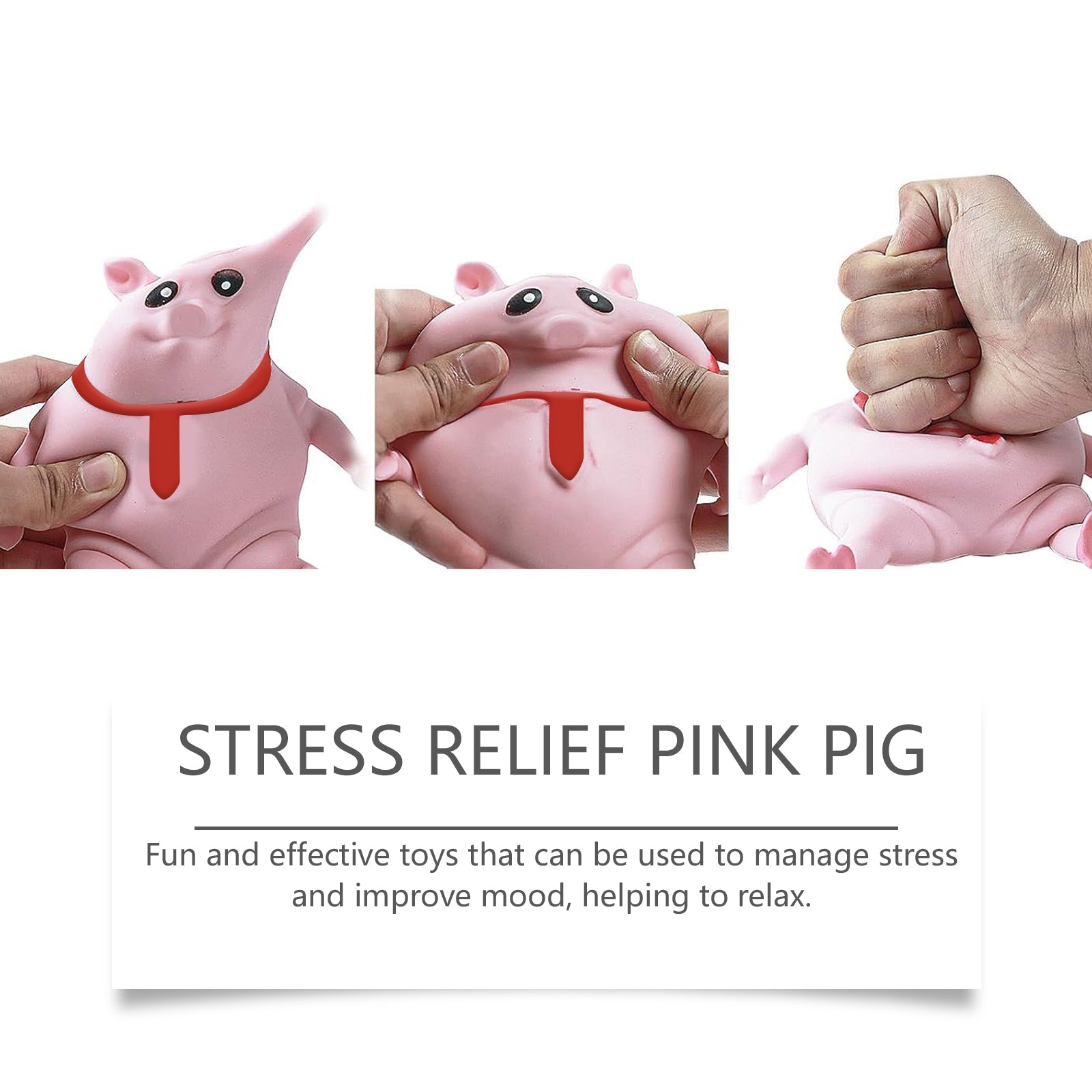 Cute Pig Squeeze Stress-Relief Toy