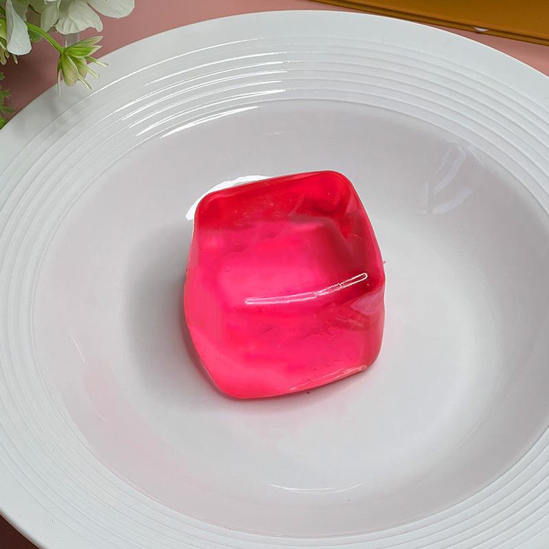 Transparent Ice Cube Stress Toy