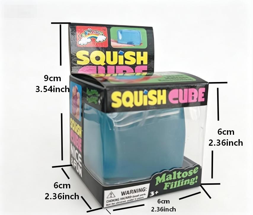 Squishy Cube Sensory Squeeze Toy
