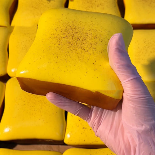 VaultBlobs Toast King — Jumbo Slow-Rebound Bread Squish