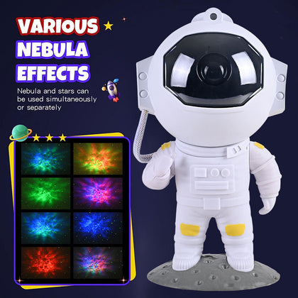 Astronaut Galaxy Projector — Starry Night Light