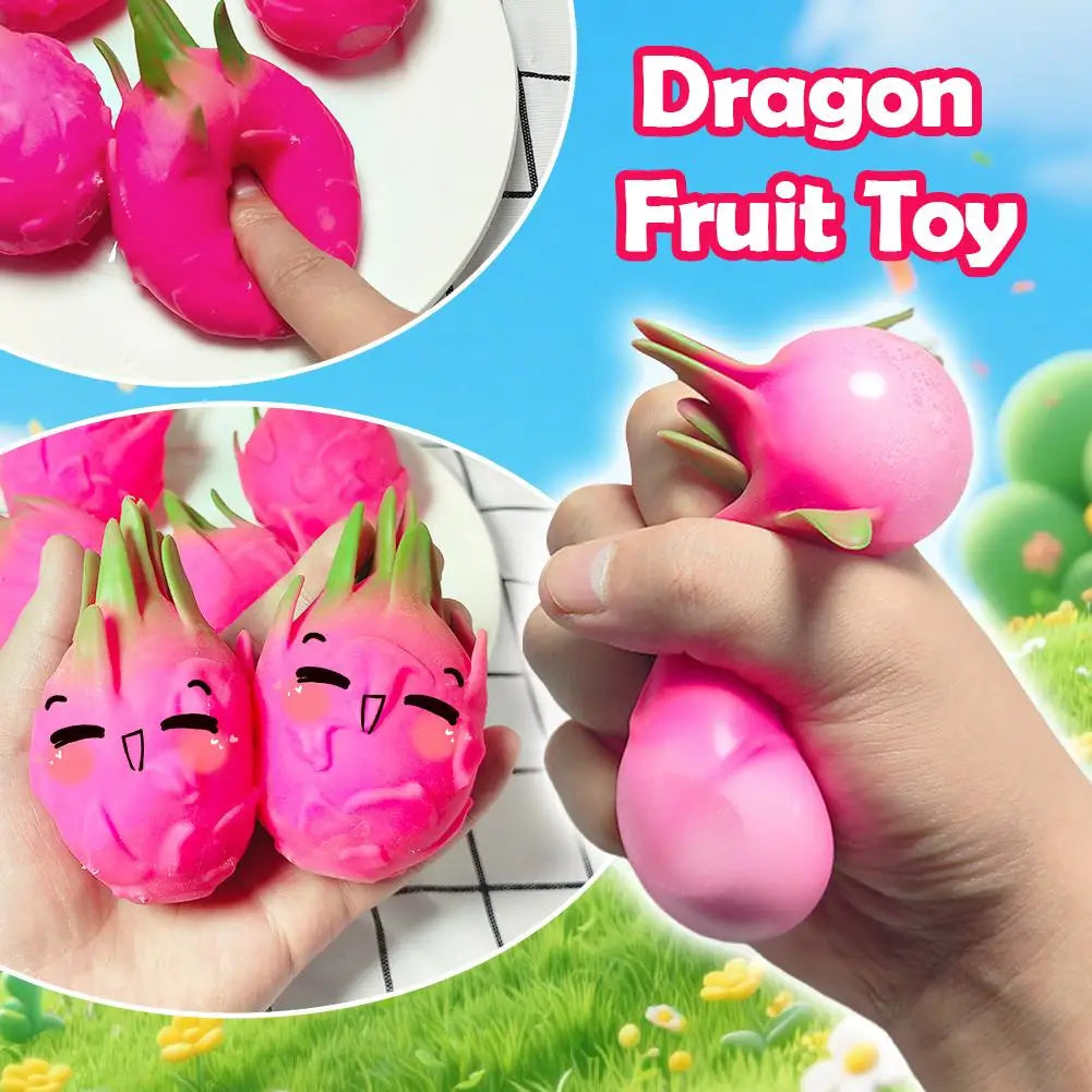 VaultBlobs Dragon Fruit Squish — Realistic Fruit Squeeze