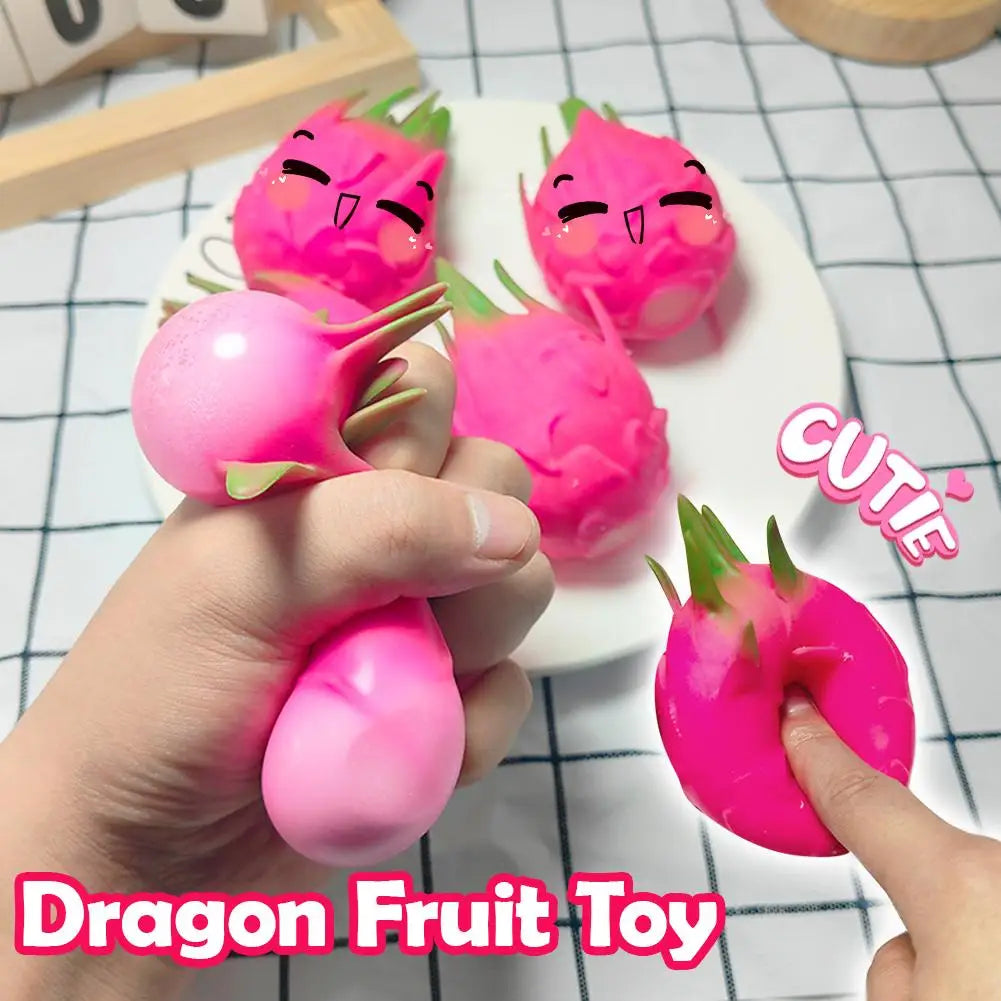 VaultBlobs Dragon Fruit Squish — Realistic Fruit Squeeze
