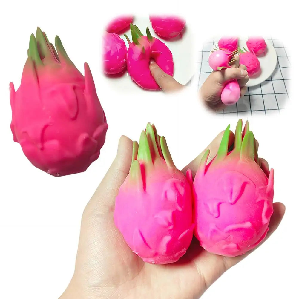 VaultBlobs Dragon Fruit Squish — Realistic Fruit Squeeze