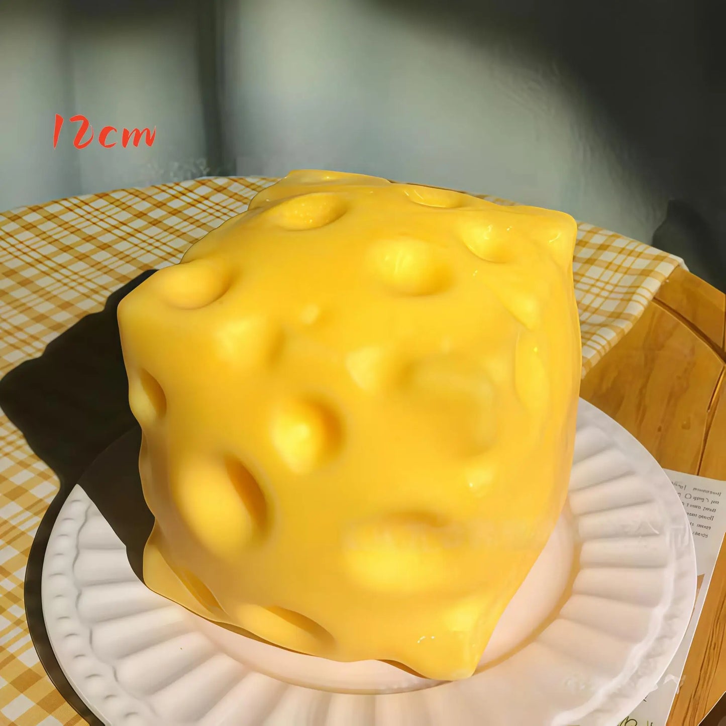 VaultBlobs Cheese Tower — Giant Squeeze Stack