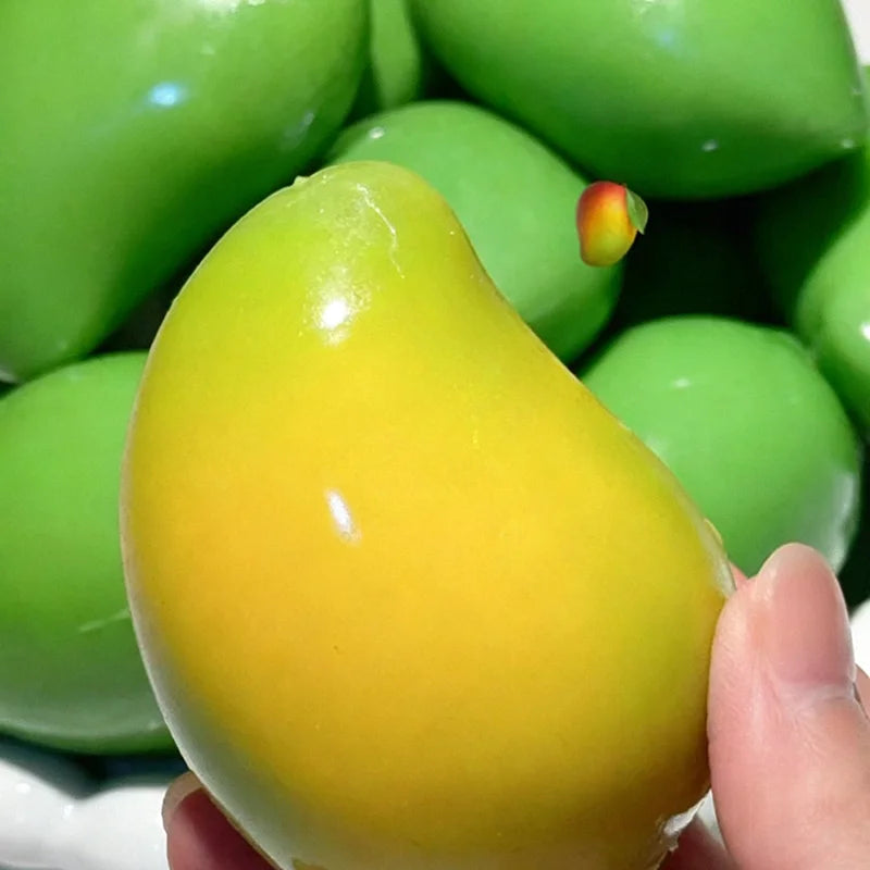 Color Changing Mango Squishy – ASMR Squeeze Ball Anti-Anxiety Fidget Toy