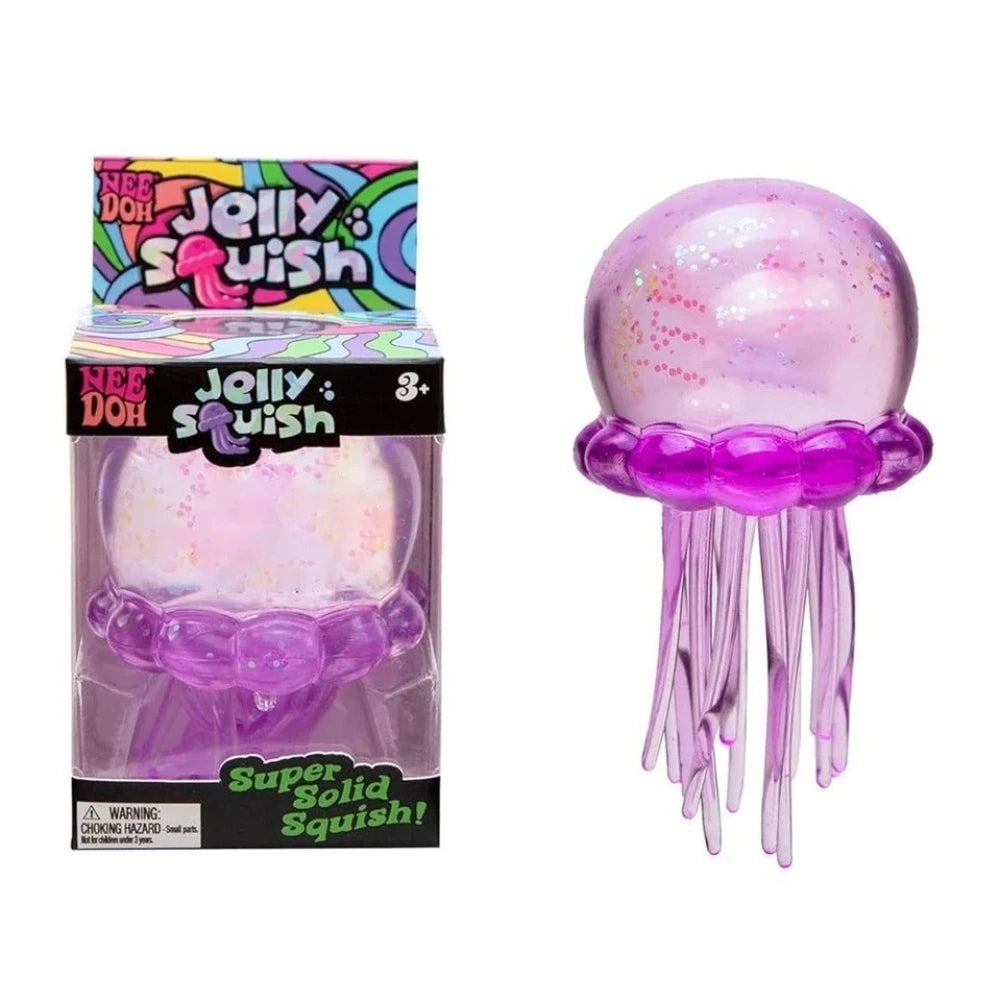 VaultBlobs Jellyfish Squish — Glitter Sensory Fidget