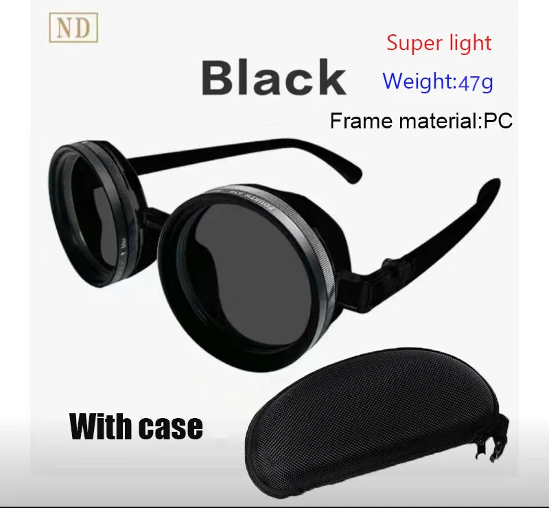 ShadeShift Sunglasses – Adjustable Tint for Any Light Condition!