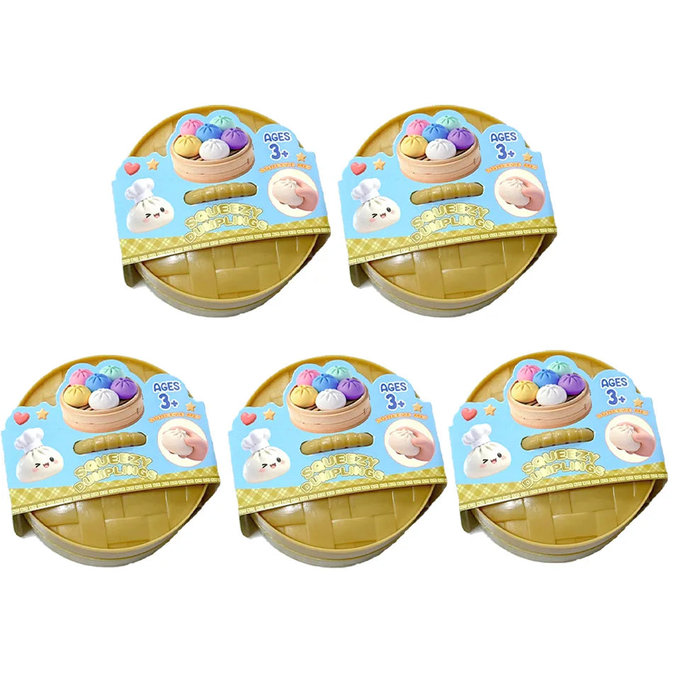 VaultBlobs Glitter Dumpling Squishy — 6 Styles