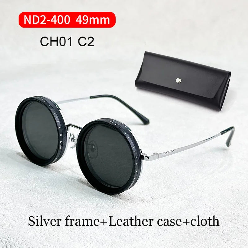 ShadeShift Sunglasses – Adjustable Tint for Any Light Condition!