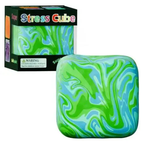 VaultBlock Ice Cube Squish — Sensory Stress Toy