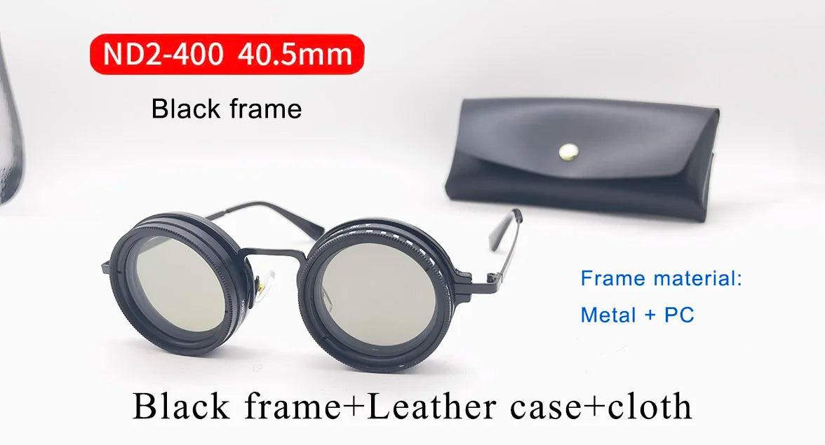 ShadeShift Sunglasses – Adjustable Tint for Any Light Condition!