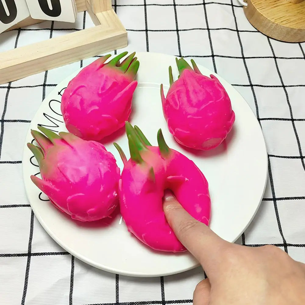 VaultBlobs Dragon Fruit Squish — Realistic Fruit Squeeze