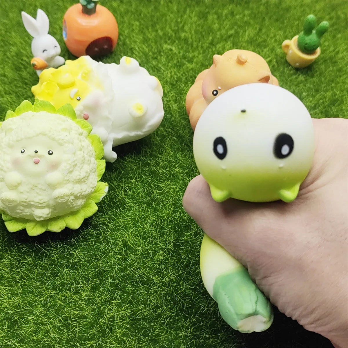 Crunchy Peanut Squishy Stress Ball – Buttery-Soft Fidget Sensory Toy