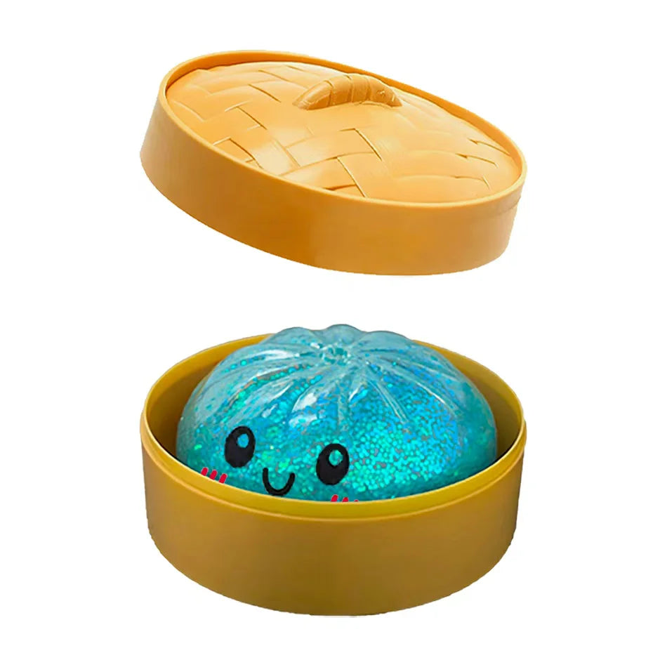 VaultBlobs Glitter Dumpling Squishy — 6 Styles