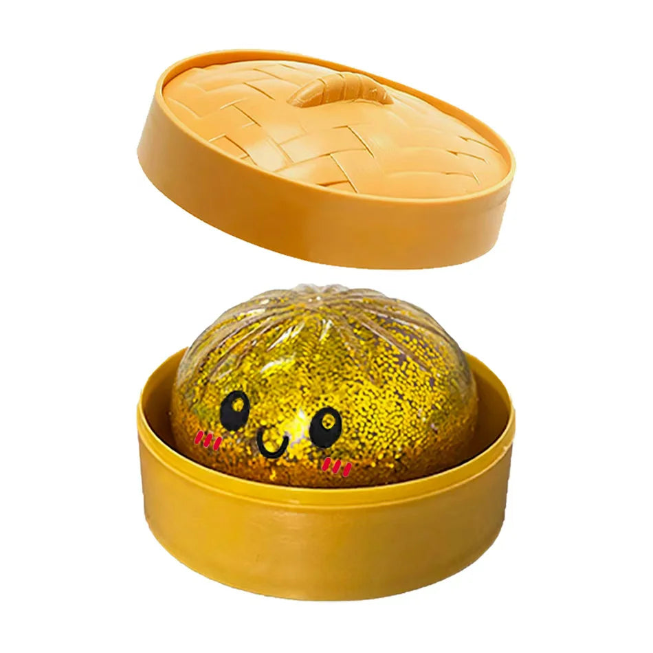 VaultBlobs Glitter Dumpling Squishy — 6 Styles