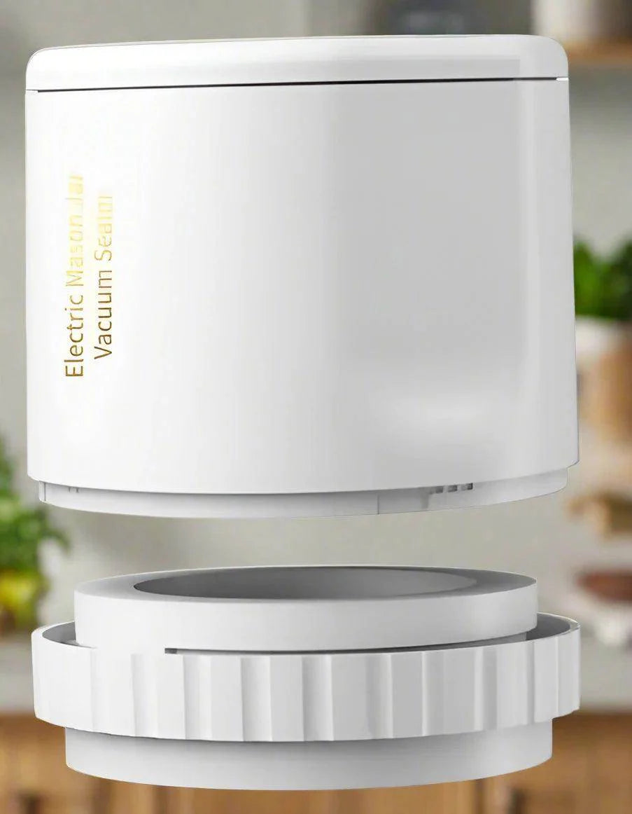 JarSeal™ Mason Jar Vacuum Sealer 🫙 — Electric Food Preservation Kit