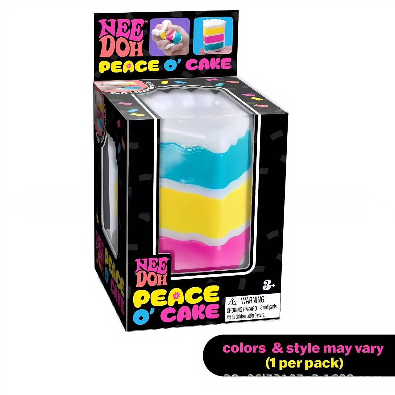 VaultBlock Ice Cube Squish — Sensory Stress Toy