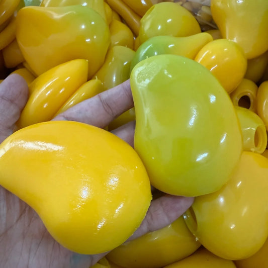 VaultBlobs Magic Mango Squishy — Color-Change Moldable Stress Ball