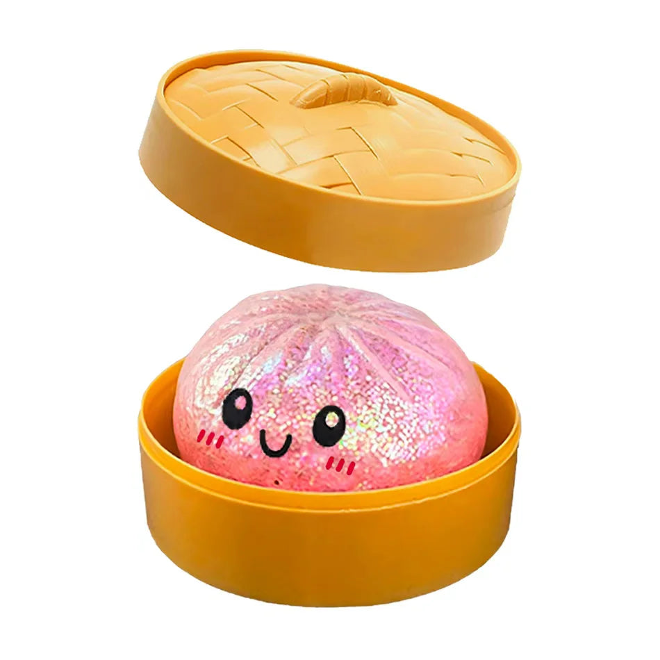 VaultBlobs Glitter Dumpling Squishy — 6 Styles