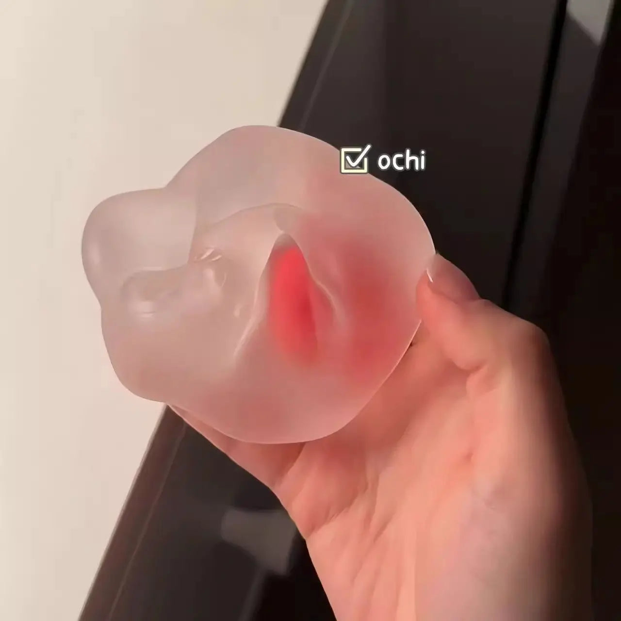 VaultBlobs Strawberry Mochi — Soft Squeeze Ball