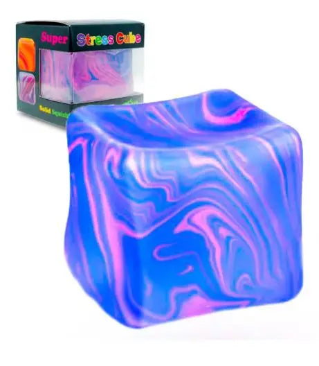 VaultBlock Ice Cube Squish — Sensory Stress Toy