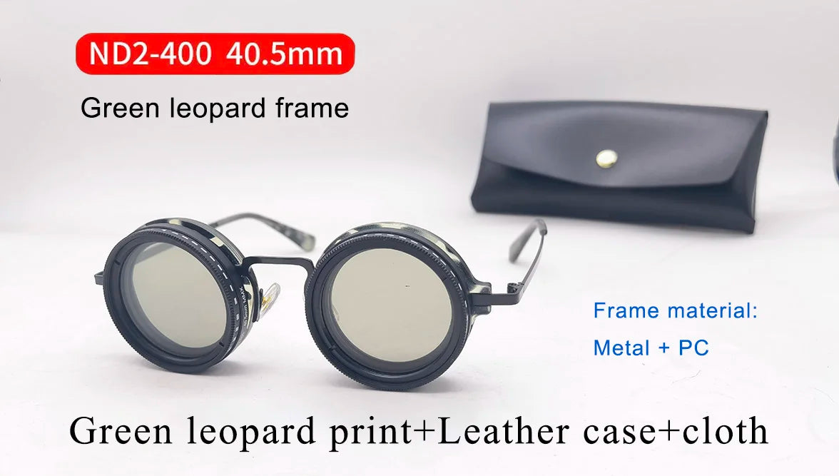ShadeShift Sunglasses – Adjustable Tint for Any Light Condition!