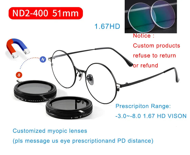 ShadeShift Sunglasses – Adjustable Tint for Any Light Condition!