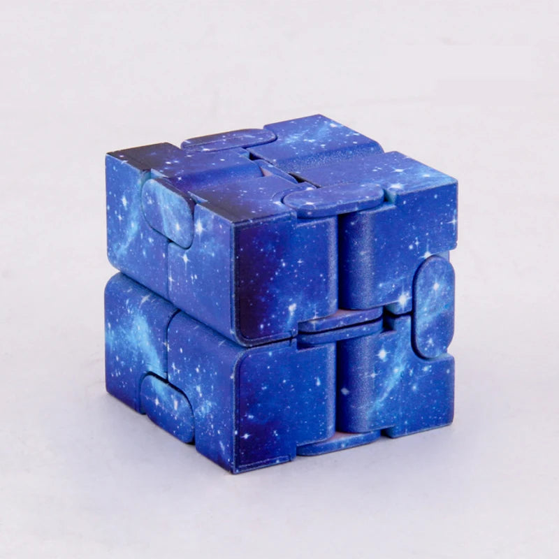 Infinity Magic Cube Fidget Toy – Folding Flip Puzzle Anti-Anxiety Desk Toy