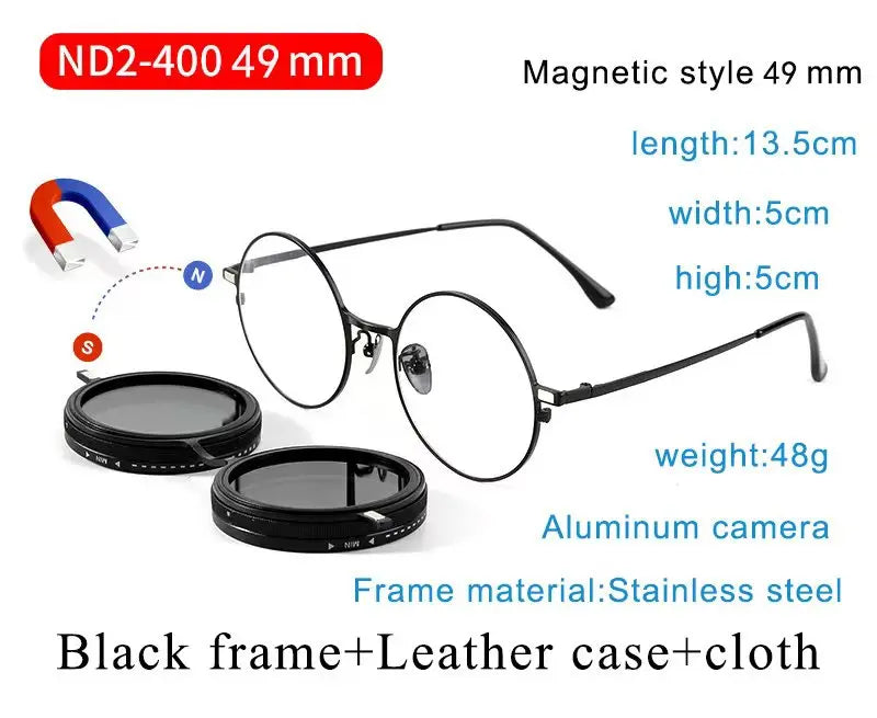 ShadeShift Sunglasses – Adjustable Tint for Any Light Condition!