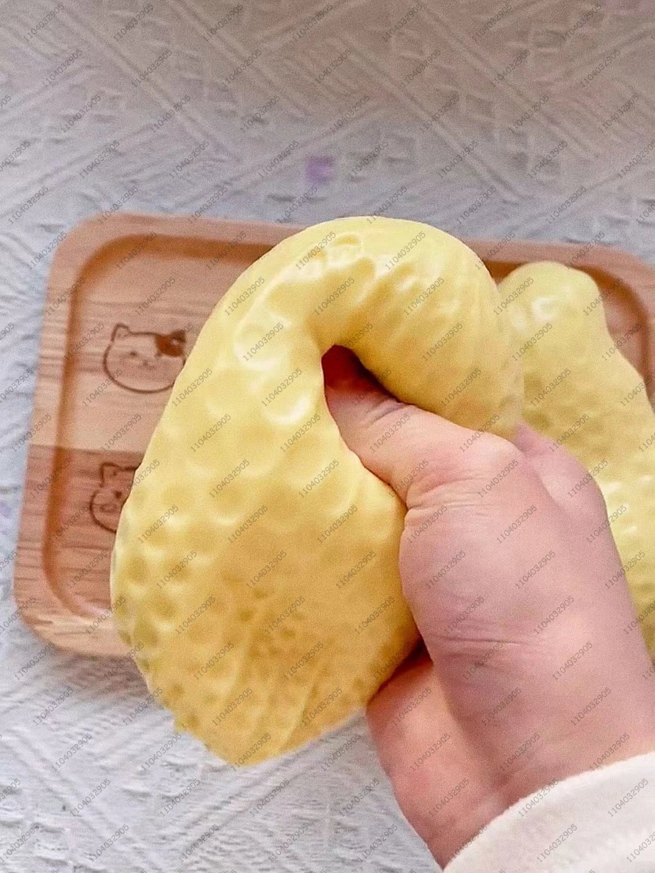 Giant Milk Bun Slow Rise Squishy – Jumbo Squeeze Stress Relief Toy