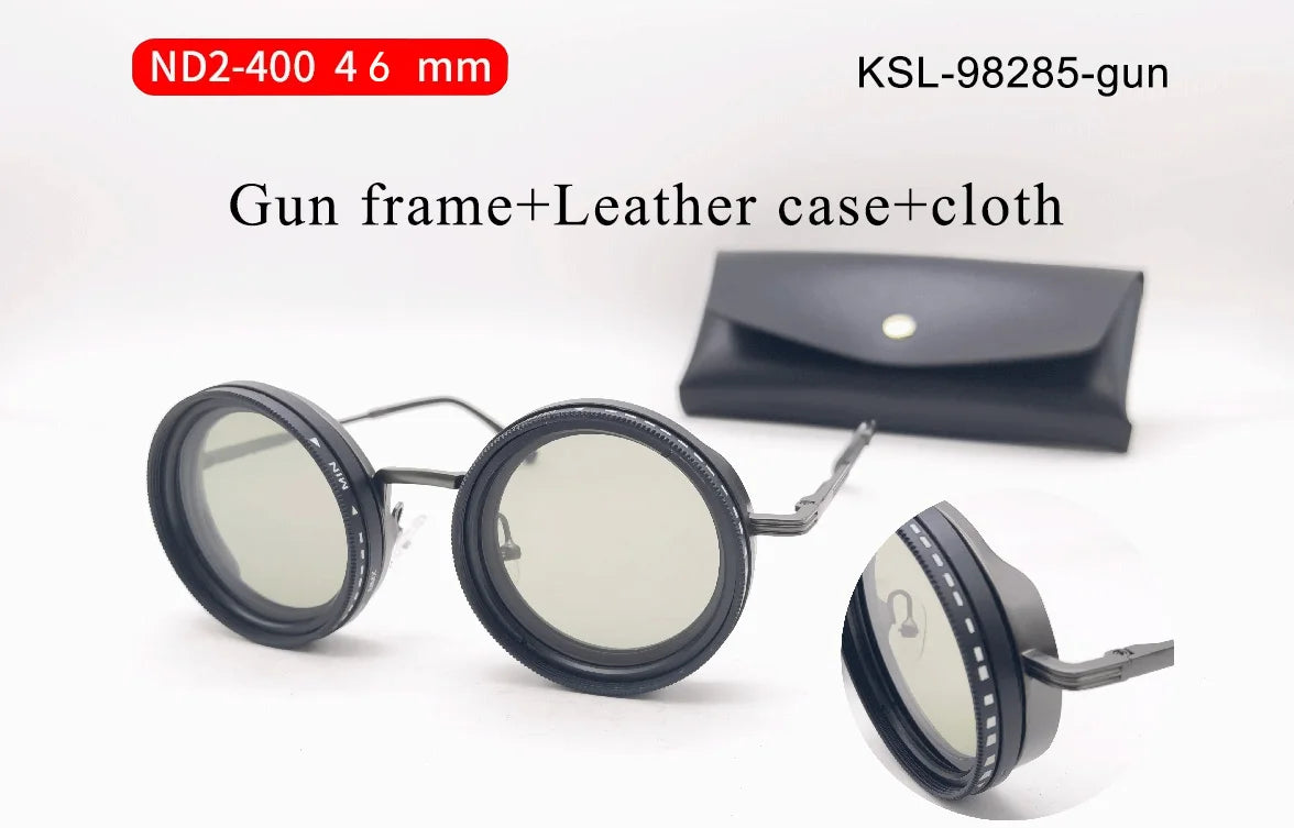 ShadeShift Sunglasses – Adjustable Tint for Any Light Condition!
