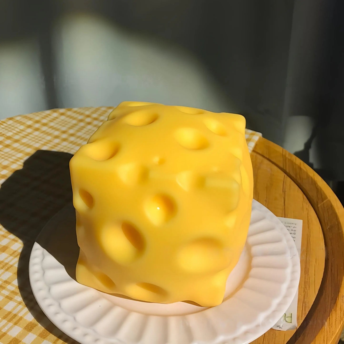 VaultBlobs Cheese Tower — Giant Squeeze Stack