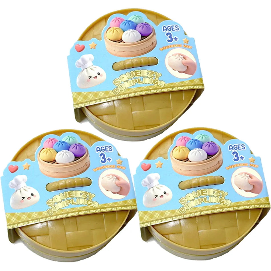VaultBlobs Glitter Dumpling Squishy — 6 Styles