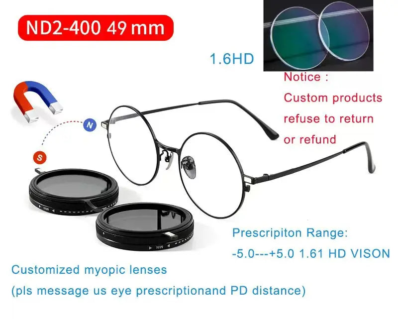 ShadeShift Sunglasses – Adjustable Tint for Any Light Condition!
