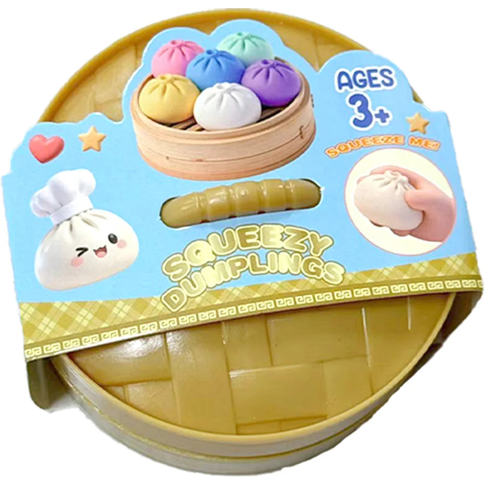 VaultBlobs Glitter Dumpling Squishy — 6 Styles