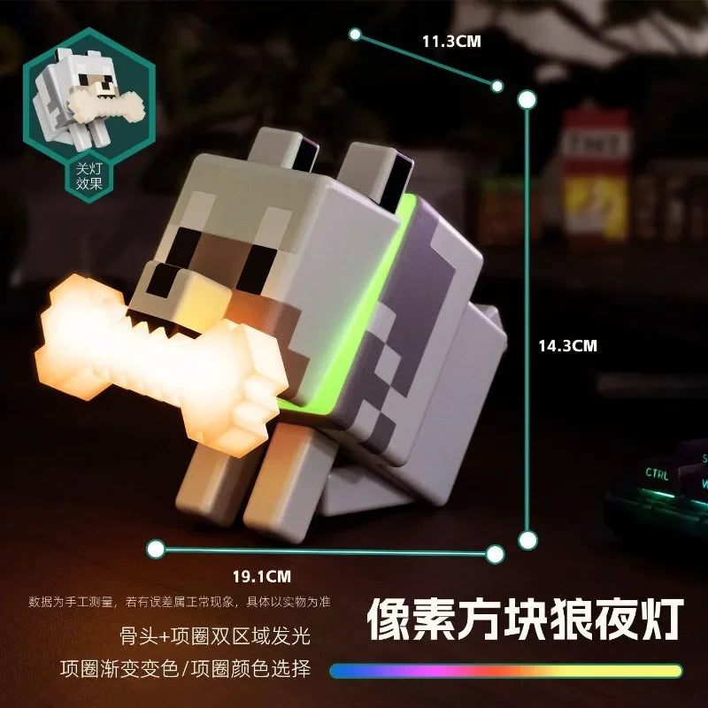 BlockBuddy™ Wolf Lamp 🎮✨ — Brighten Your Gaming Space