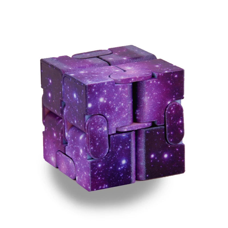 Infinity Magic Cube Fidget Toy – Folding Flip Puzzle Anti-Anxiety Desk Toy
