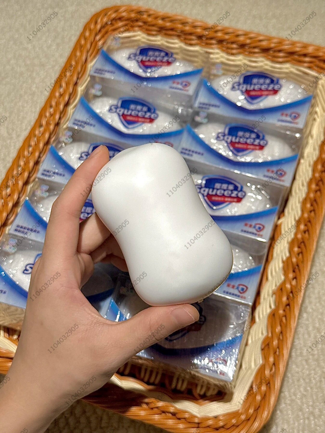 Crunchy ASMR Soap Ball Squishy – Round Block-Filled Stress Relief Fidget Toy