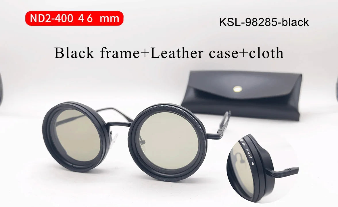 ShadeShift Sunglasses – Adjustable Tint for Any Light Condition!